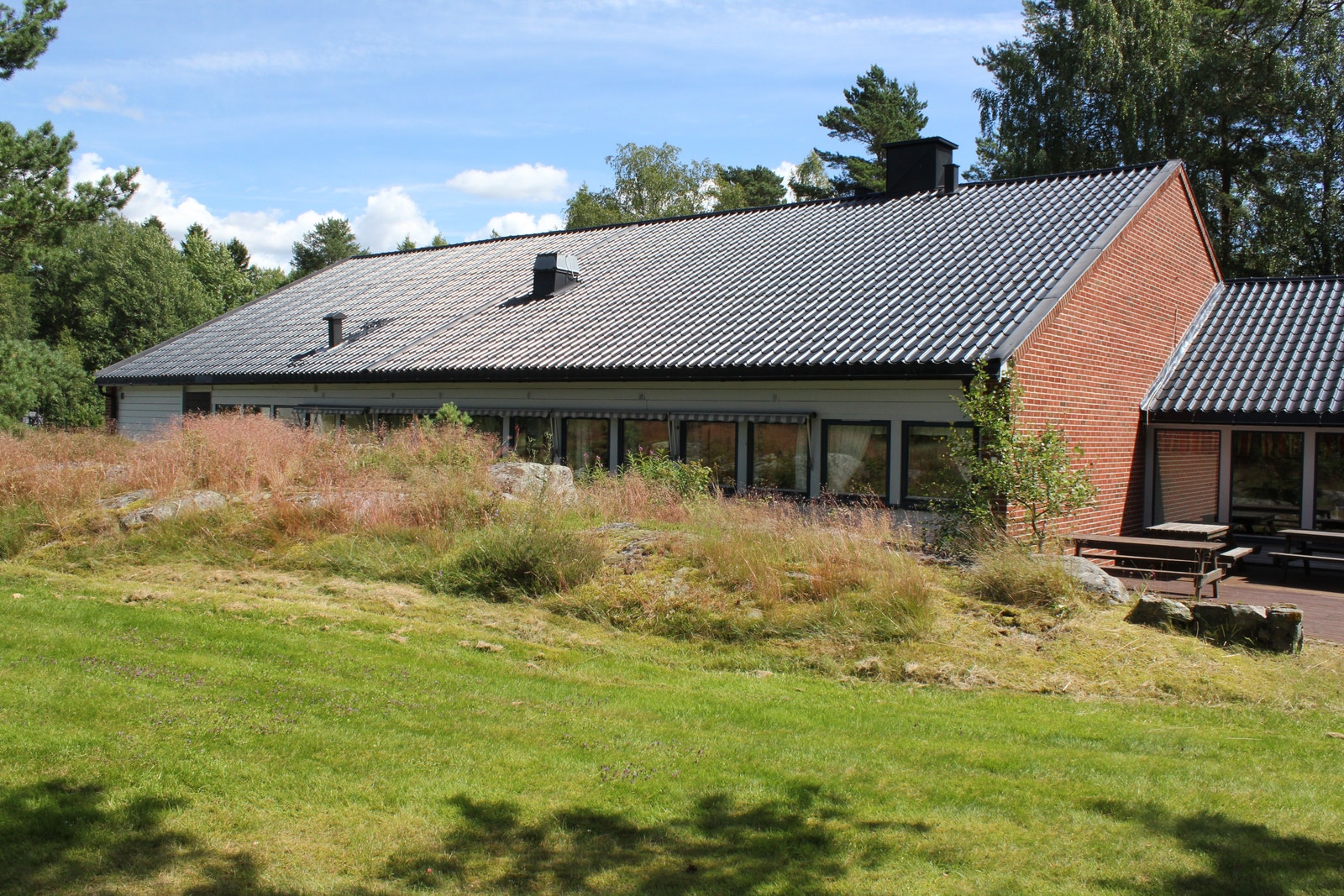 Servicebygg fra vest Galleribilde