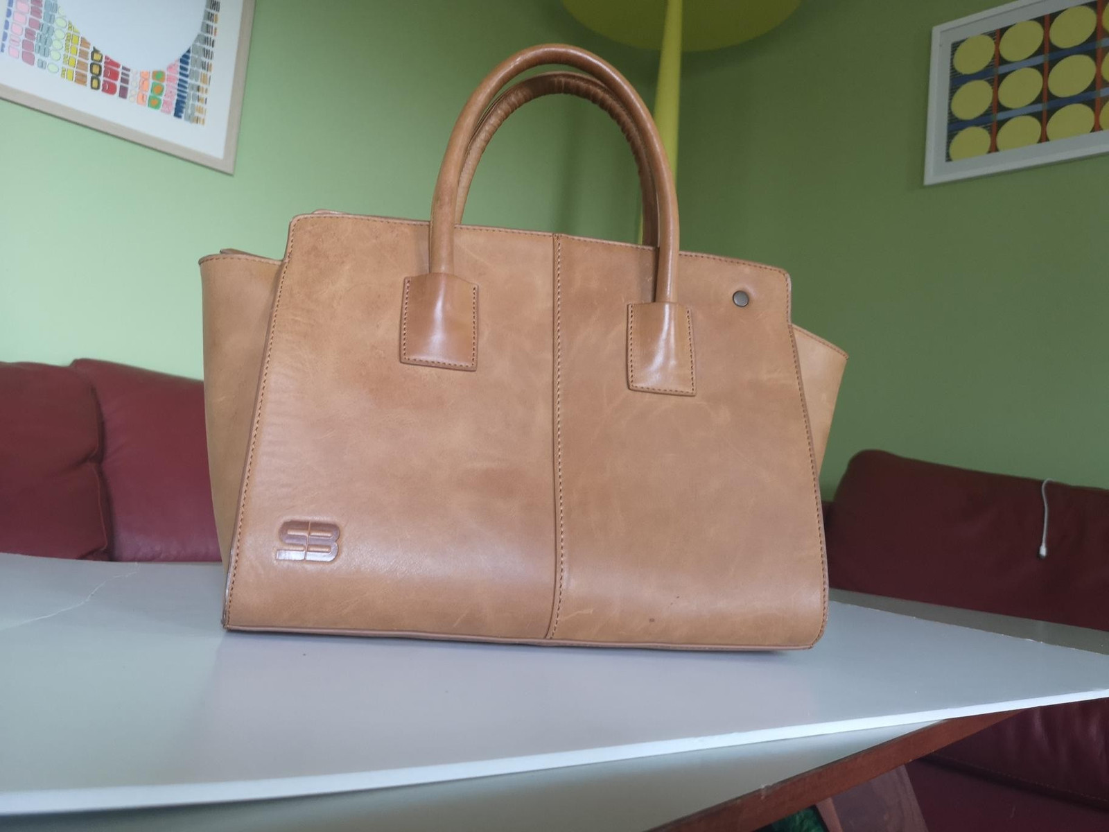Nydelig veske fra Siri Brodersen | FINN.no stord butikk med veske