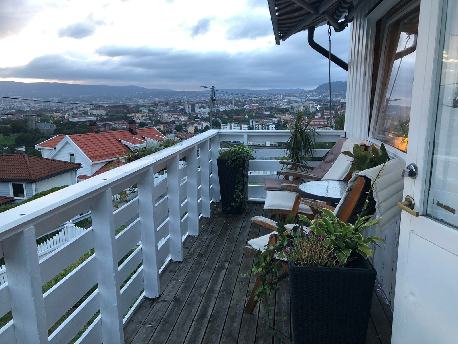 Utsikt mot Oslo retning Holmenkollen Galleribilde