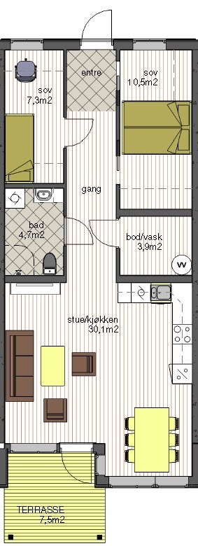 Planløsning Galleribilde