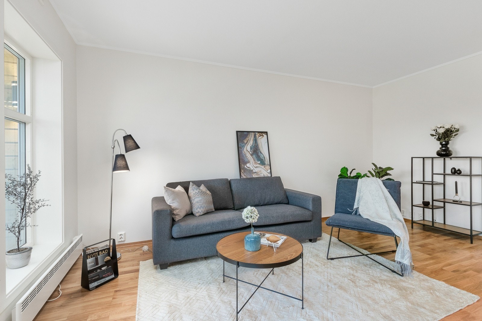 Lys og fin stue Galleribilde