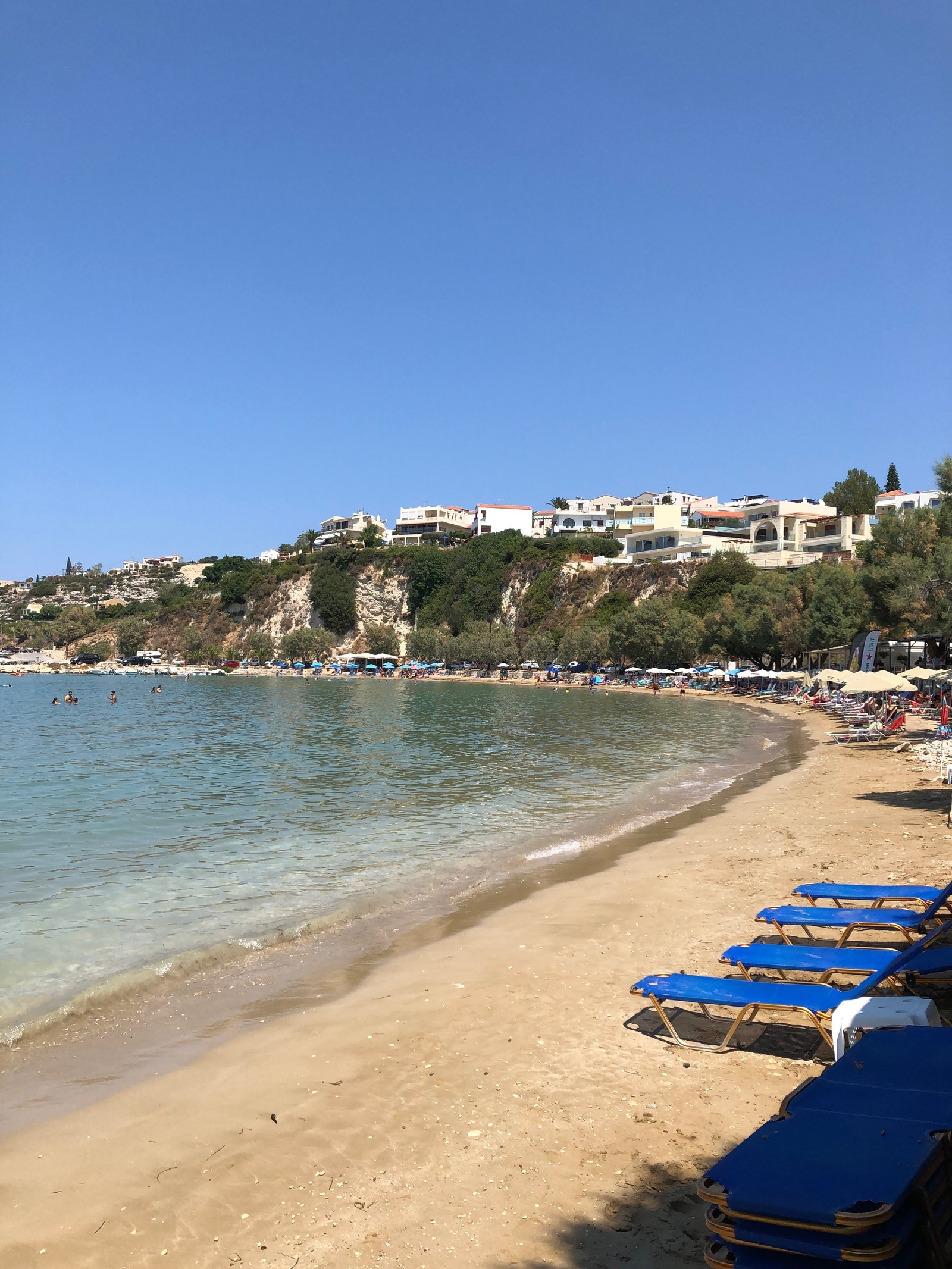 EU's blå flagg for rent vann Galleribilde