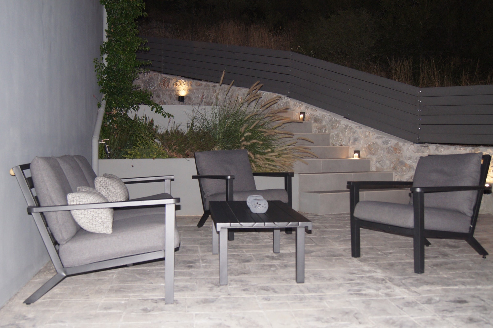 Baksiden om kvelden Galleribilde