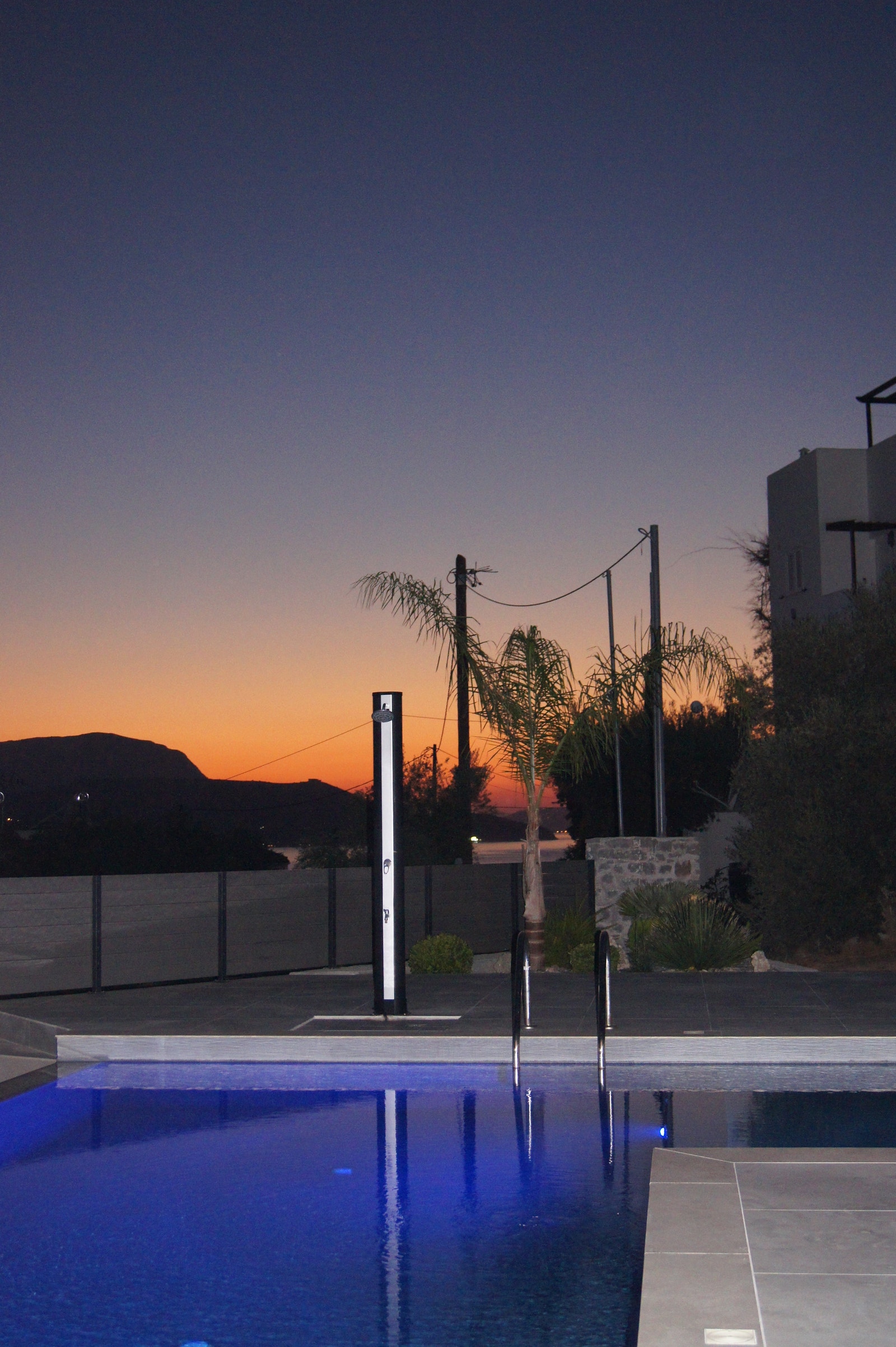 Solnedgang over Almyrida Galleribilde