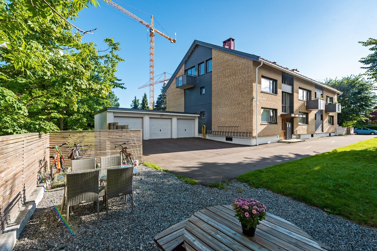 Fasade av bygget. Galleribilde