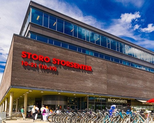 Kort vei til Storo senter. Galleribilde