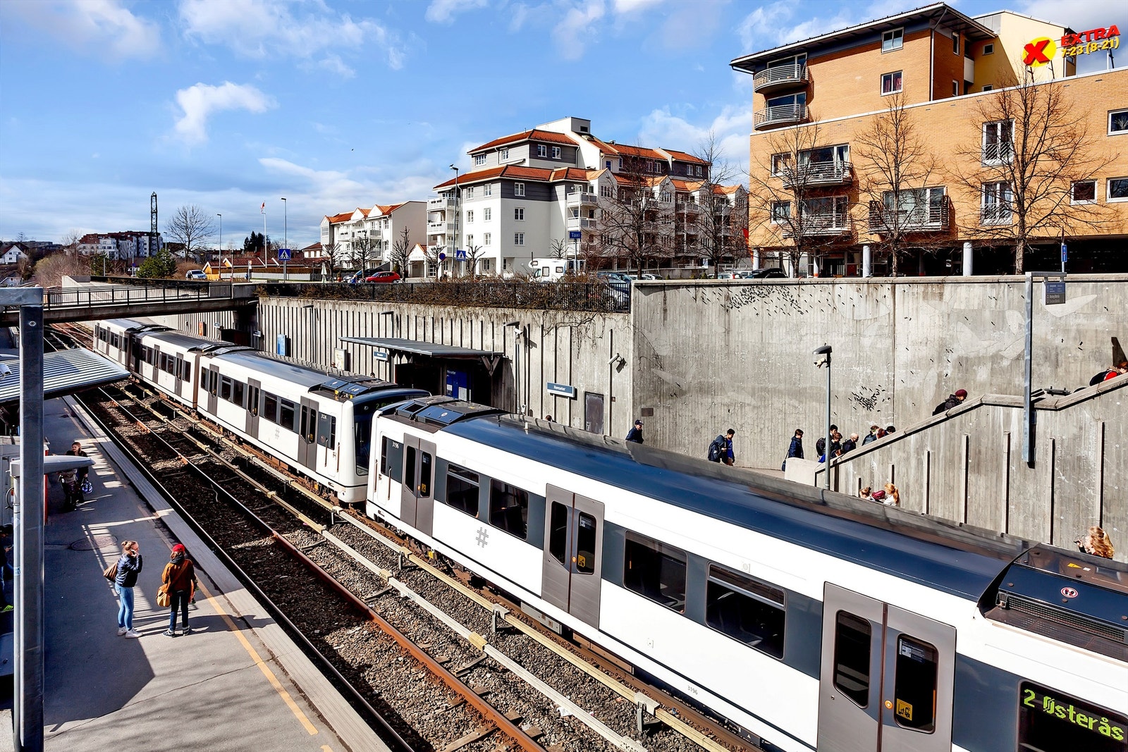 Kort vei til Hovseter t-bane Galleribilde