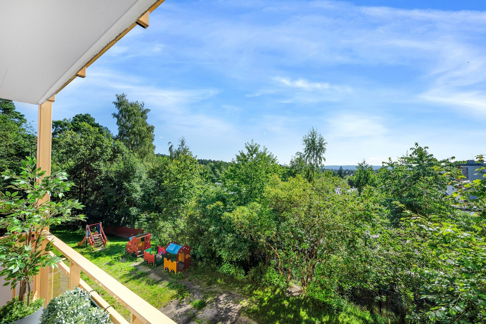 Grønne omgivelser Galleribilde