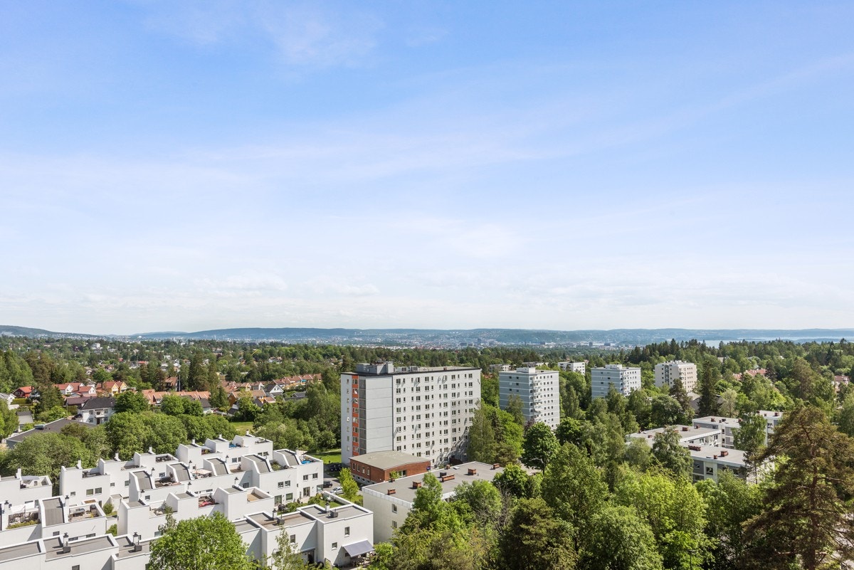 Boligen har flott utsikt over Oslo Galleribilde