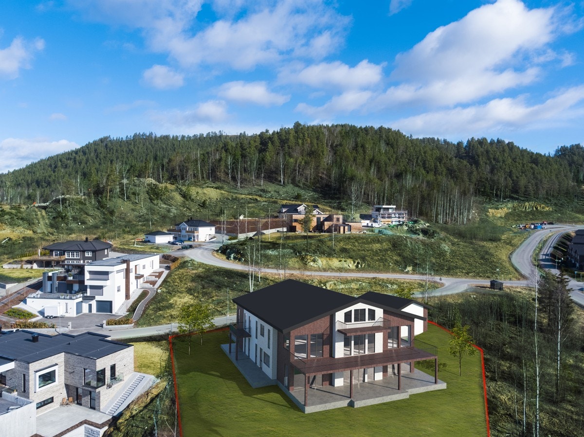 Det er gangavstand er det skoler, idrettsfasiliteter, skog og badevann, butikk samt kort kjøreavstand til Hokksund sentrum med togstasjon. Illustrasjonene er kun ment til å vise eiendommens potensiale. Galleribilde