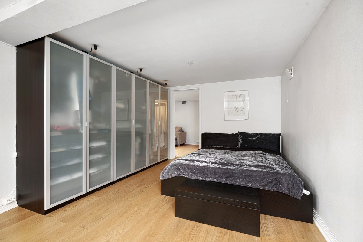 Innredet rom. Galleribilde