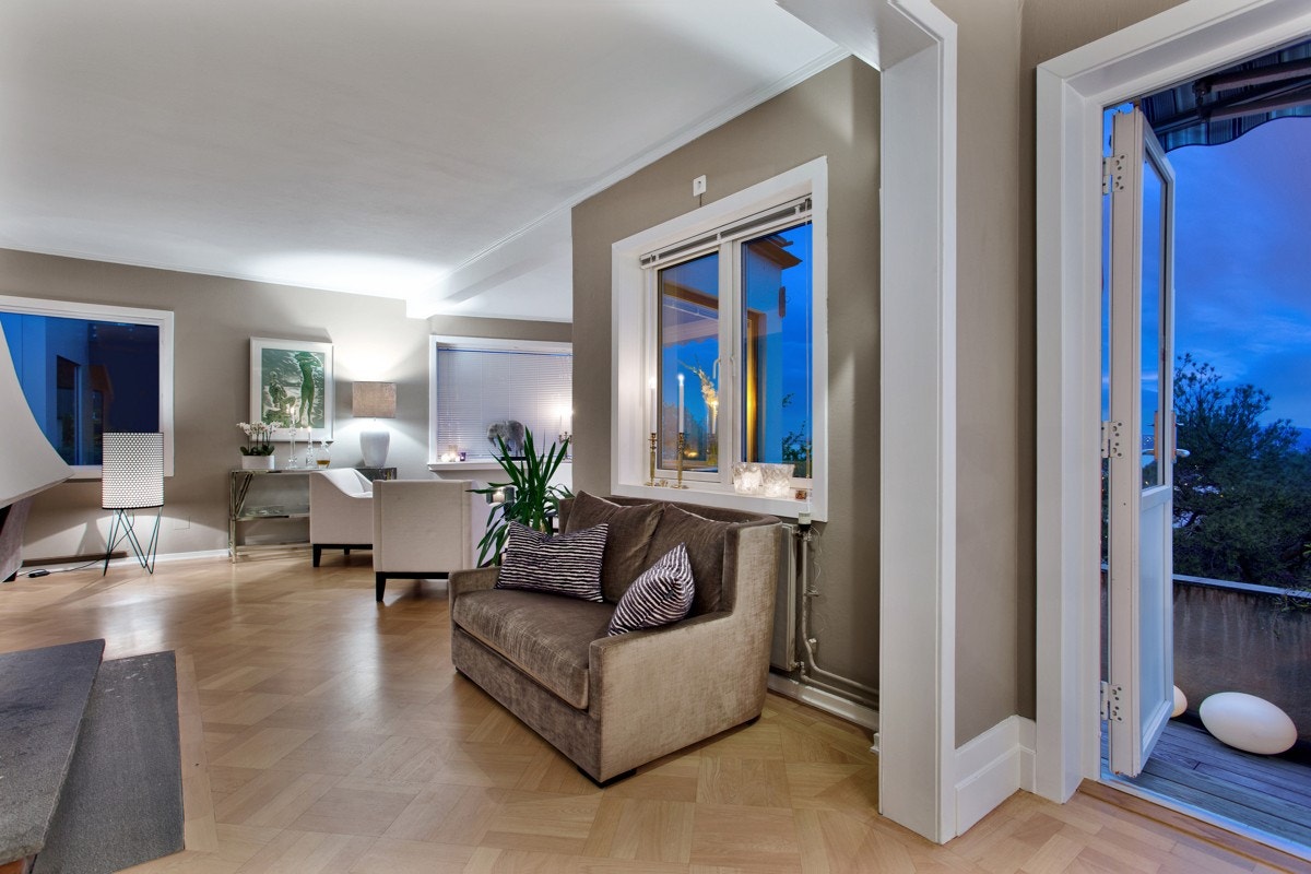 Kveldsstemning. Galleribilde