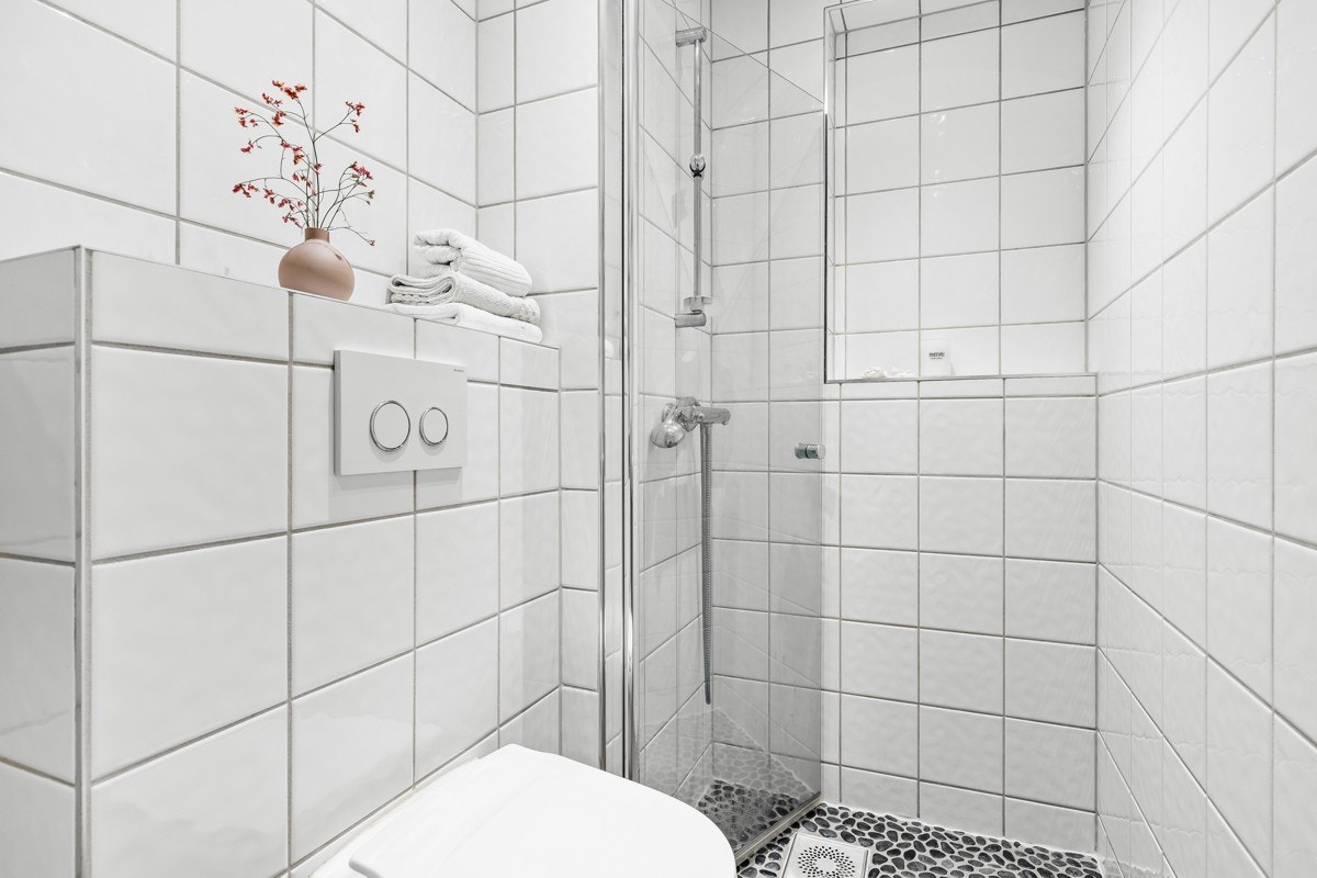 Varmekabler i gulvet sikrer en god og lun start på dagen. Galleribilde