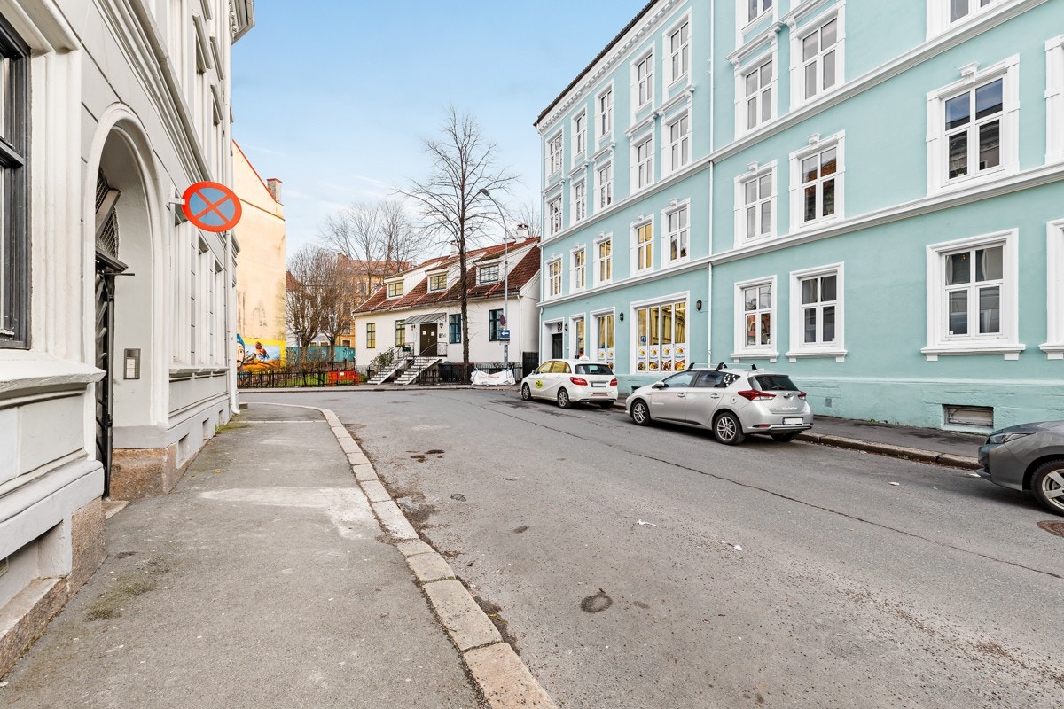 Herfra har du kort vei til "alt" du måtte trenge i hverdagen. Galleribilde