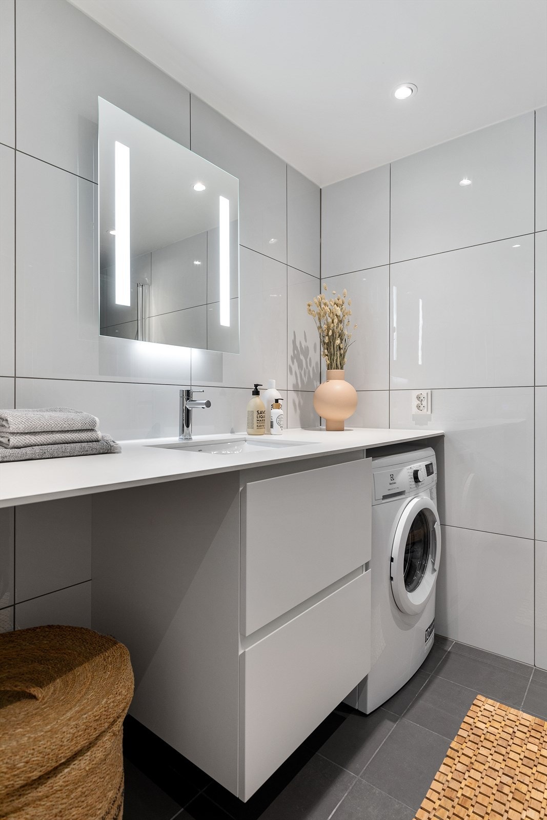 Opplegg for vaskemaskin Galleribilde