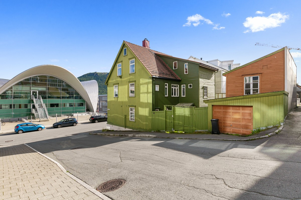 Fasade på bakside