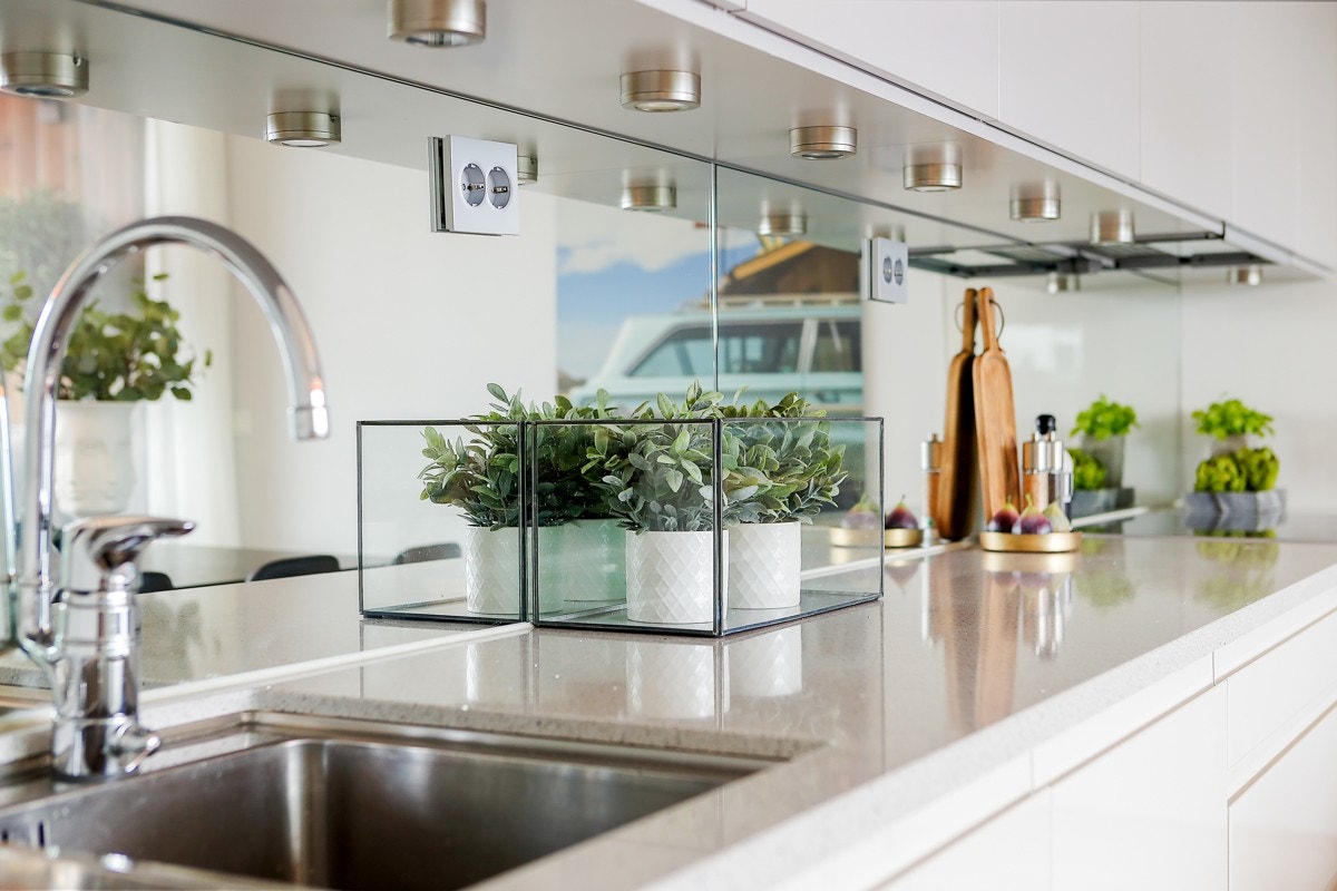Silestone kompositt benkeplate. Galleribilde
