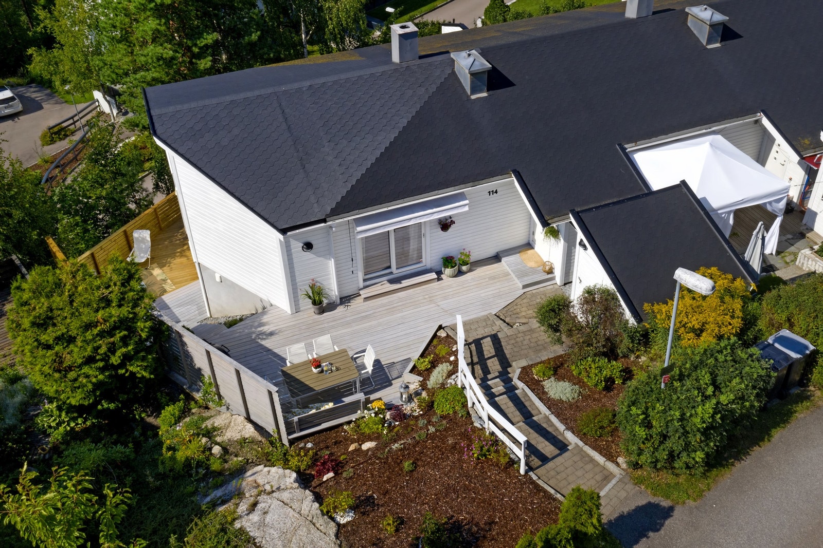 Dronefoto Galleribilde