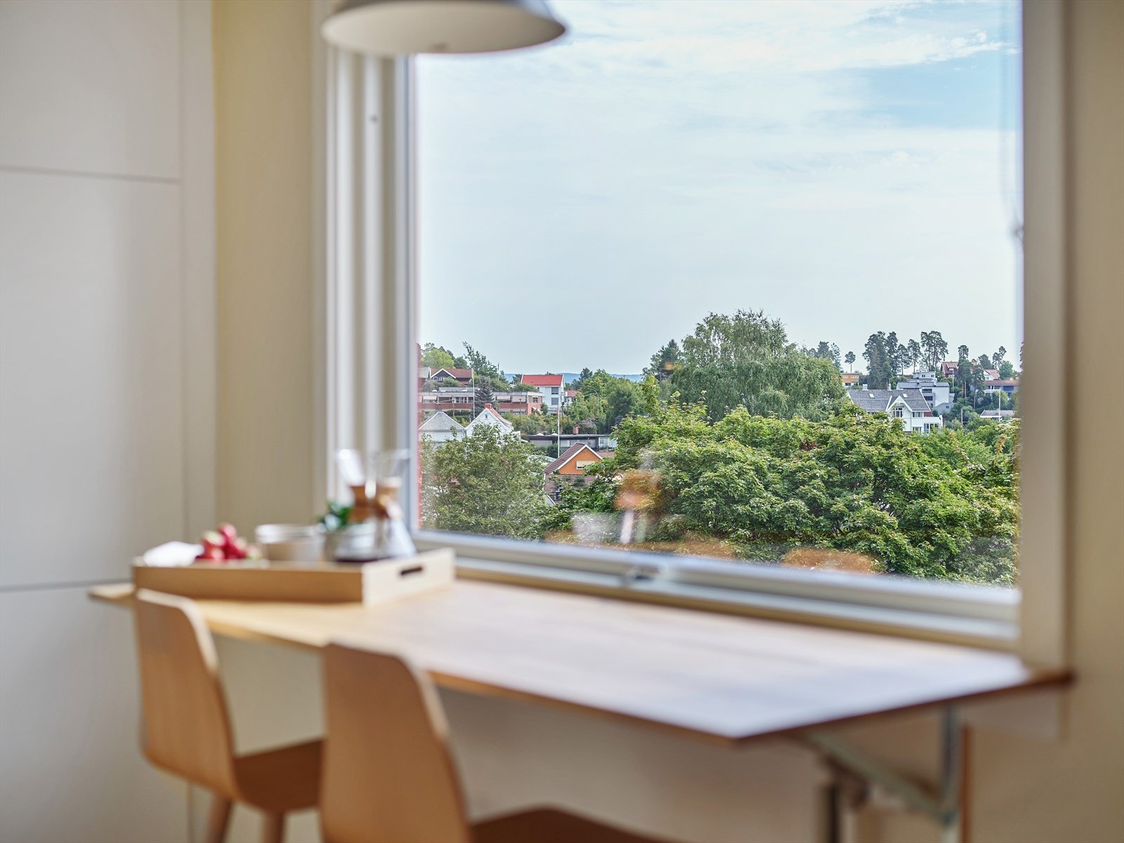 Nydelig utsyn fra kjøkkenet. Galleribilde