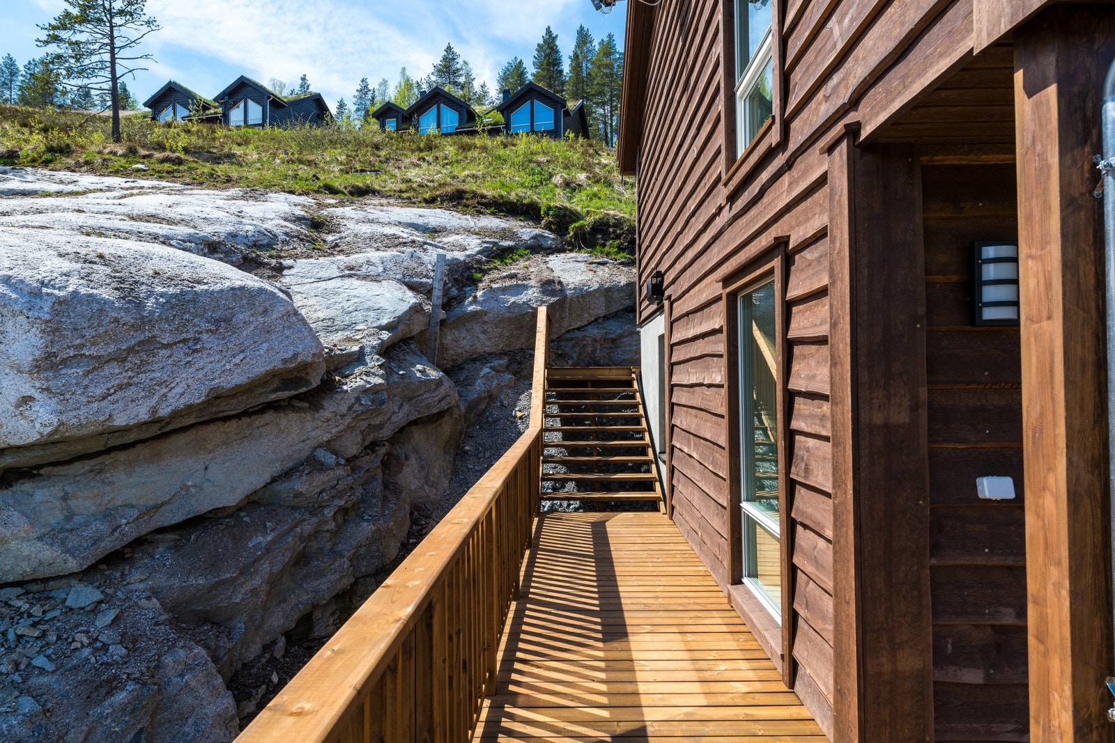 Bilde fra terrasse Galleribilde