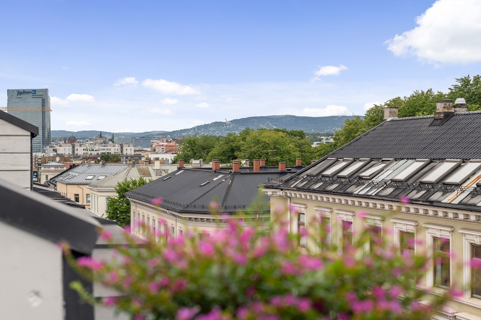 Fra balkongen. Galleribilde