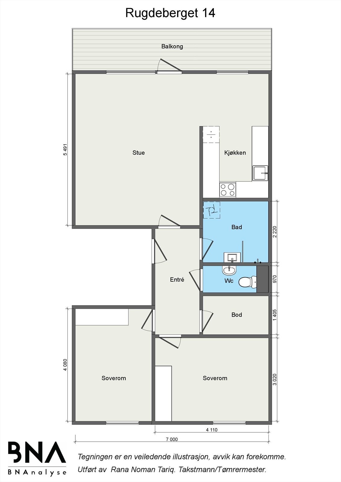 Plantegning. Galleribilde