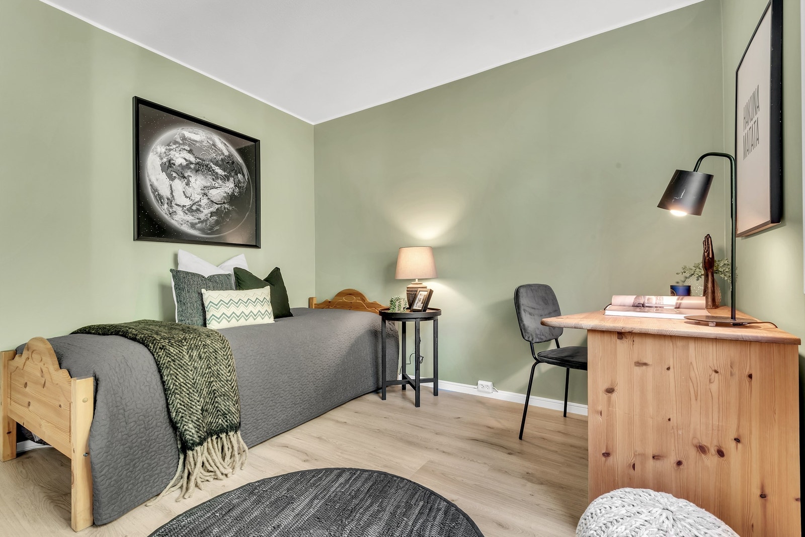 Soverommet egner seg også utmerket som gjesterom, kontor eller barnerom. Galleribilde