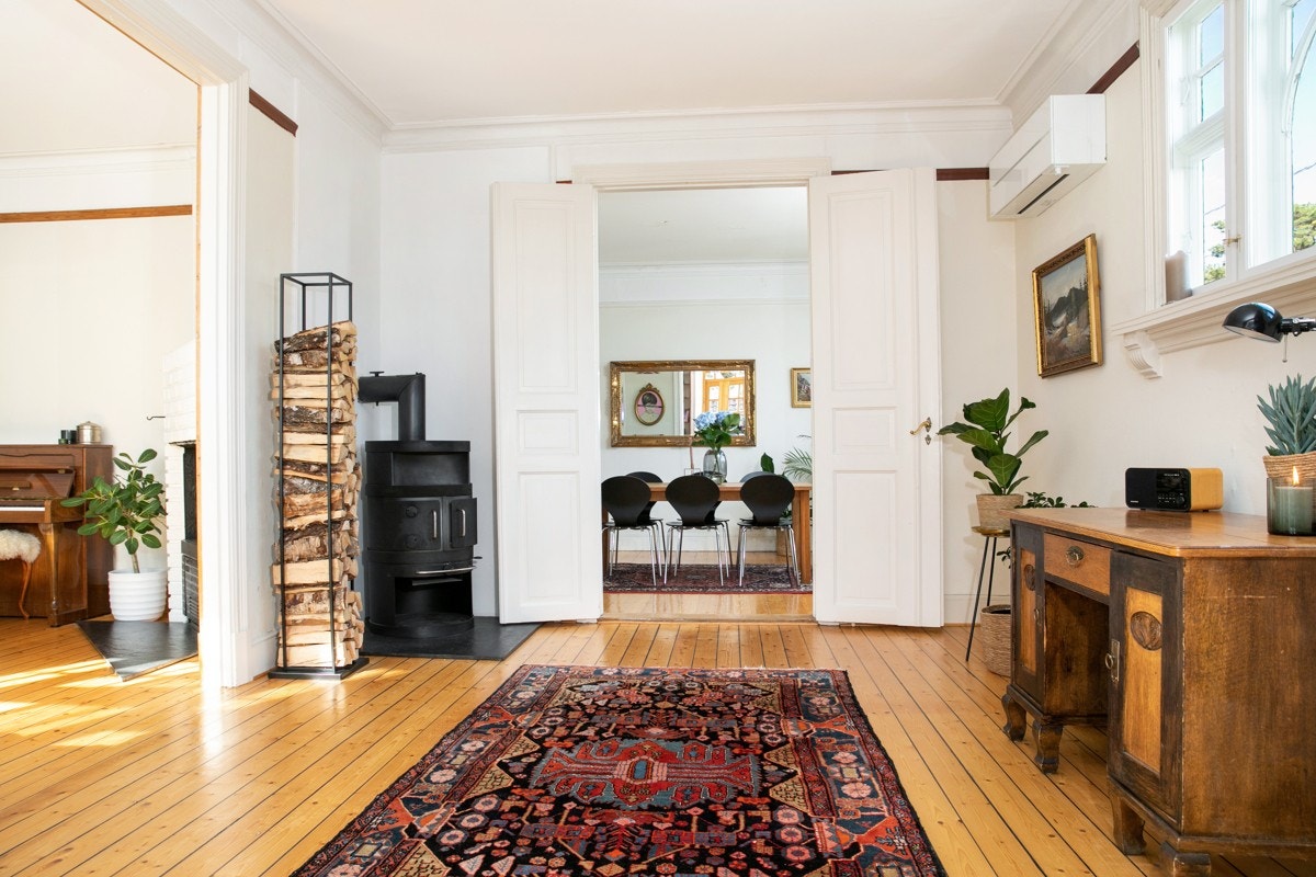 Stuen mot spisestuen Galleribilde