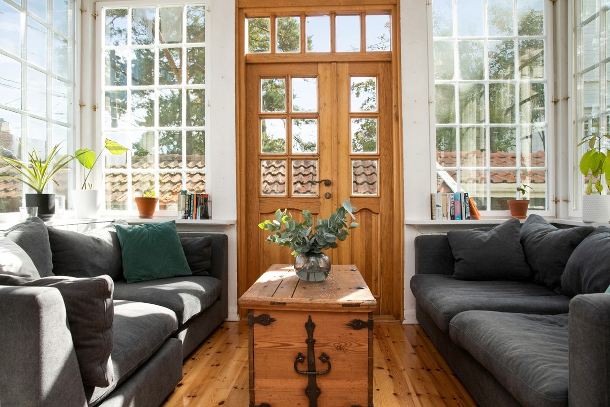 Vinterhagen. Ett godt sted å være med flotte detaljer. Galleribilde