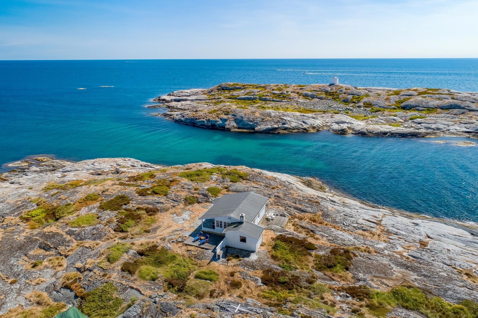 Bilde tatt mot øst med Skagerrak og Nøddingen i bakgtunnen Galleribilde