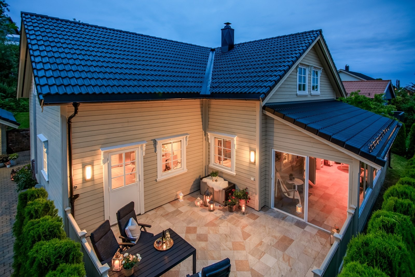 Meget pen, arkitekttegnet enebolig fra 2011 med gjennomgående meget god standard Galleribilde