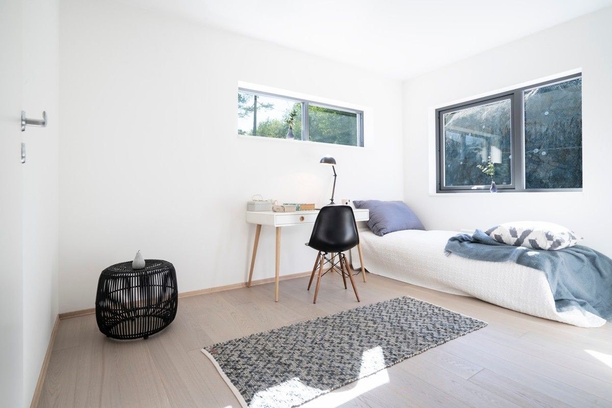 Bilde fra tilsvarende bolig som er oppført på nabotomten Galleribilde