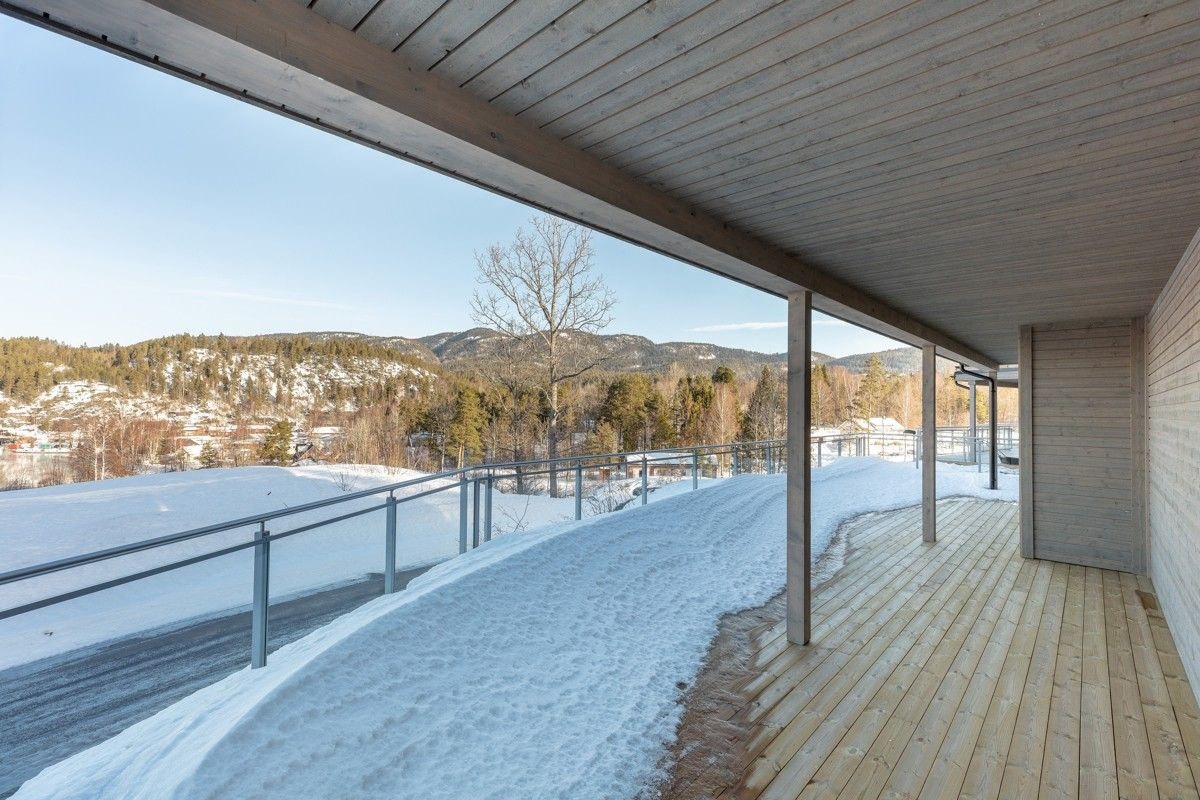 Bilde fra tilsvarende bolig som er oppført på nabotomten Galleribilde