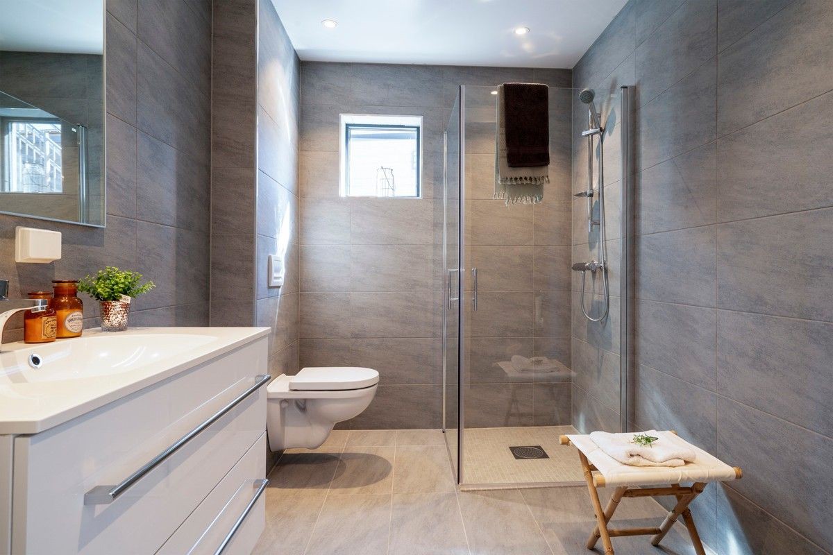 Bilde fra tilsvarende bolig som er oppført på nabotomten Galleribilde