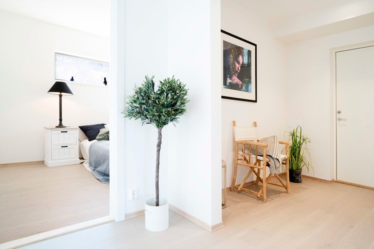 Bilde fra tilsvarende bolig som er oppført på nabotomten Galleribilde