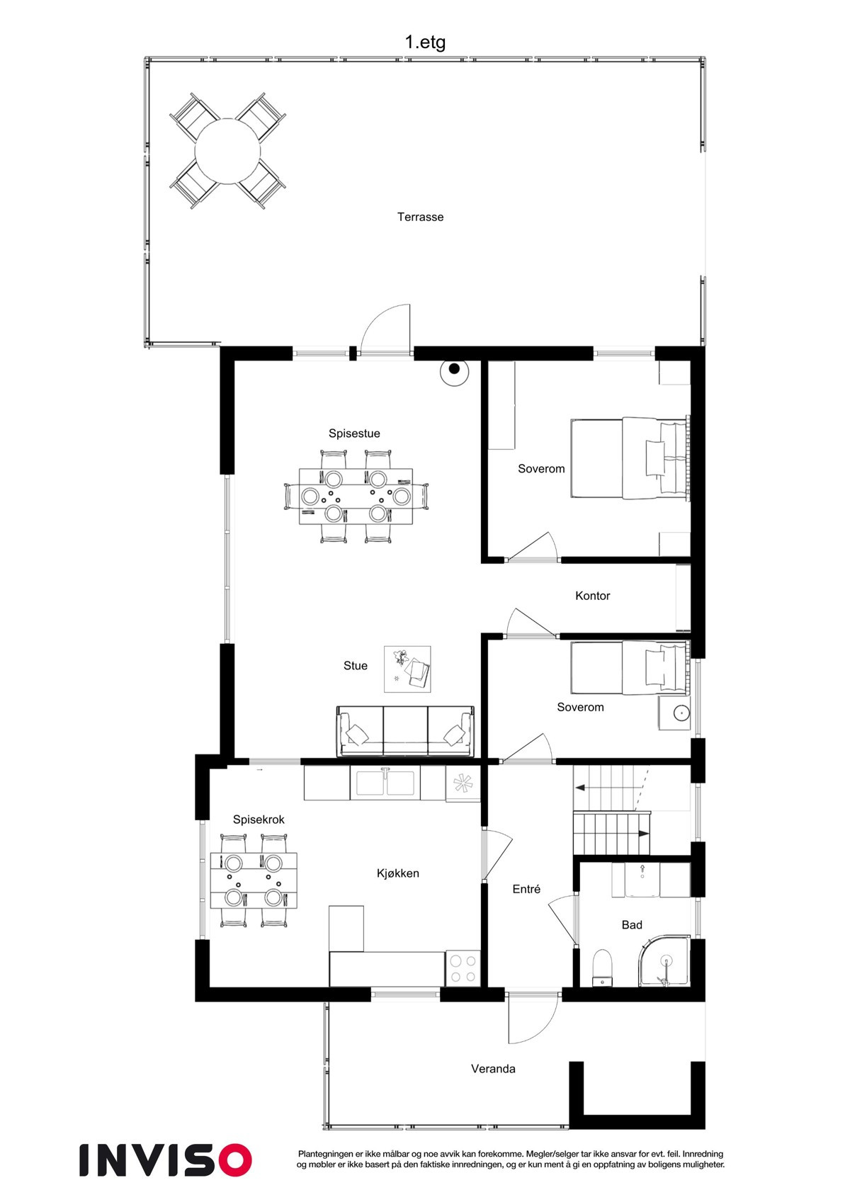 Planskisse - 1. etg