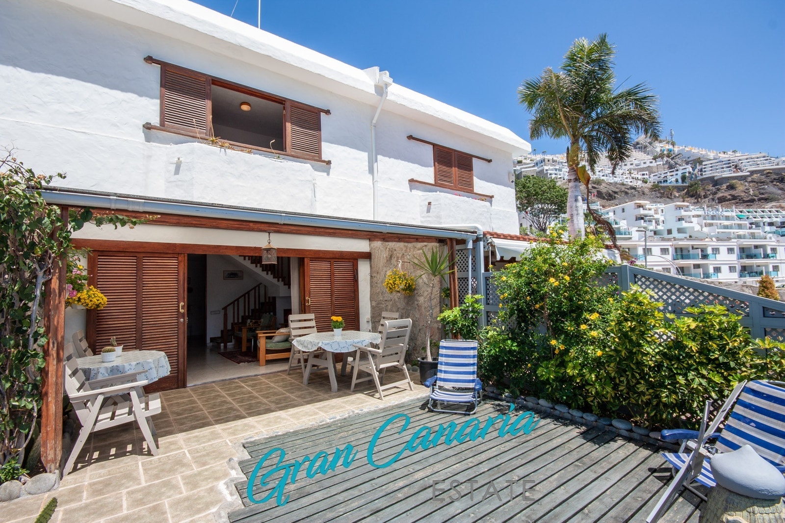 Begge etasjer tilhører rekkehuset Galleribilde