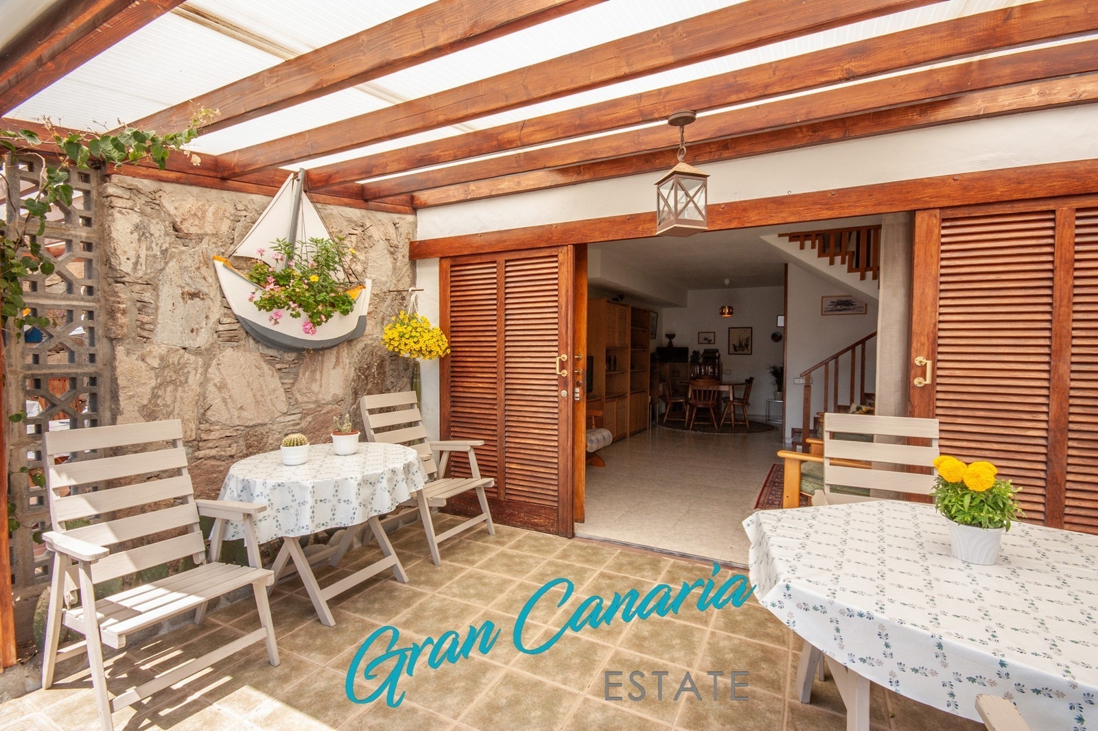 Lun terrassekrok Galleribilde