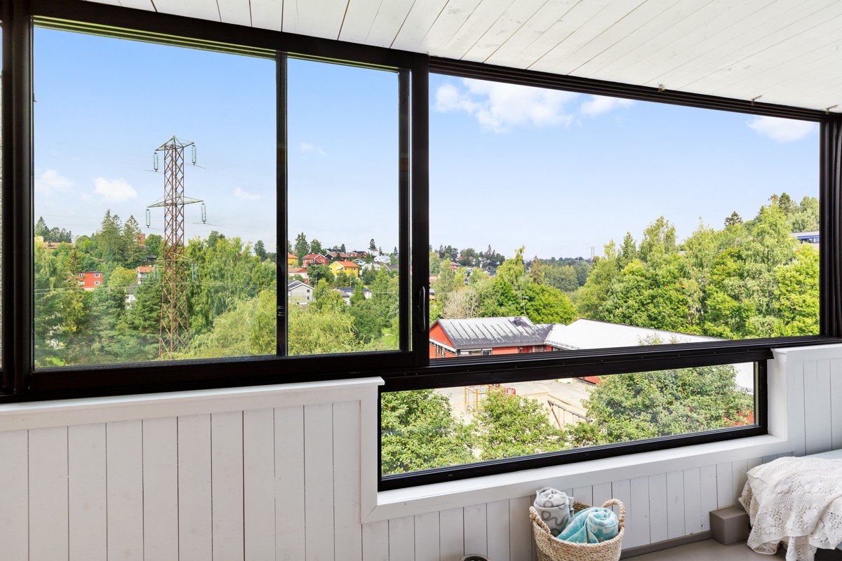 Her er det ingen innsyn og fin utsikt. Galleribilde