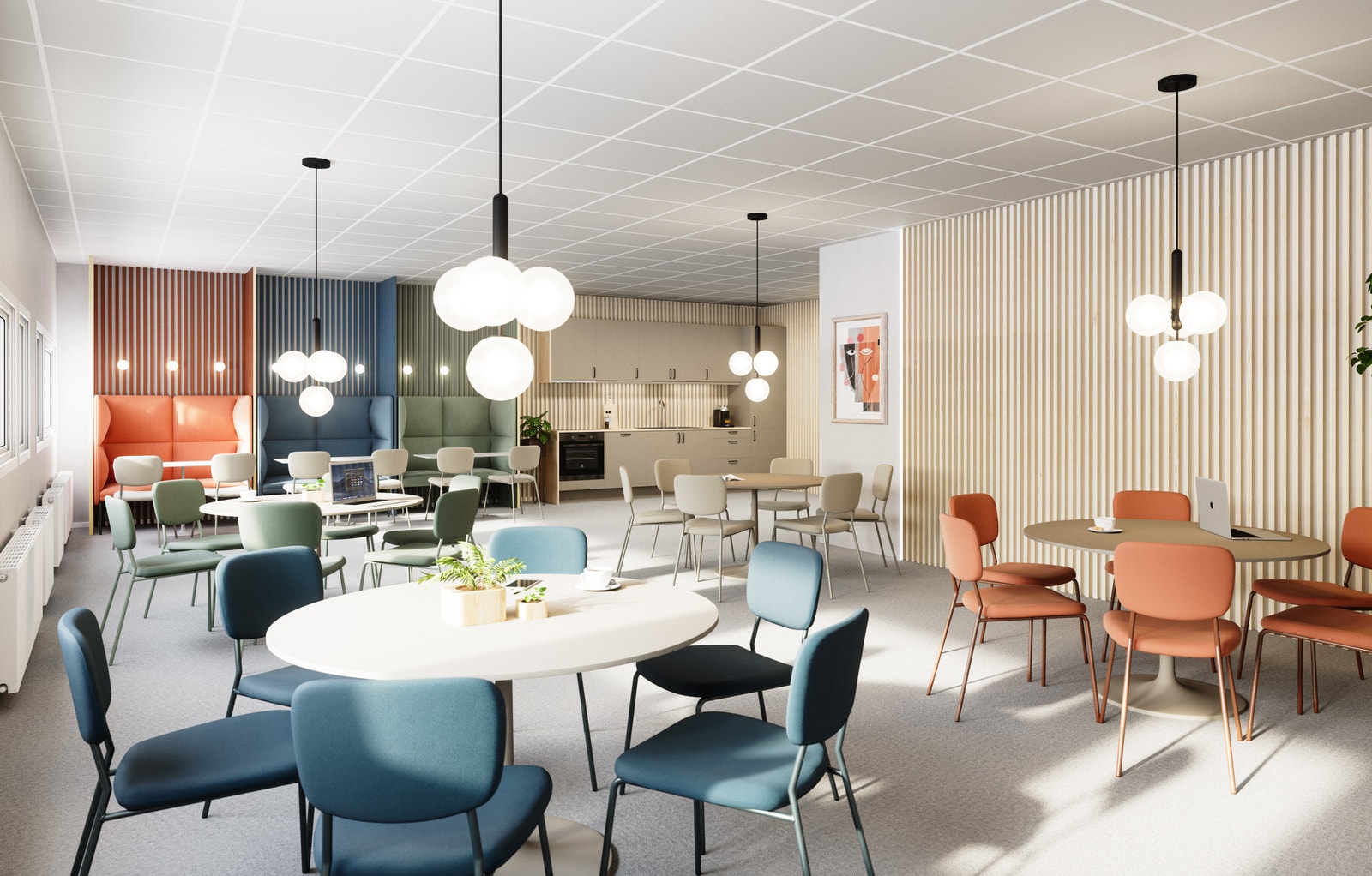 Illustrasjon for hvordan lokalene kan bli Galleribilde