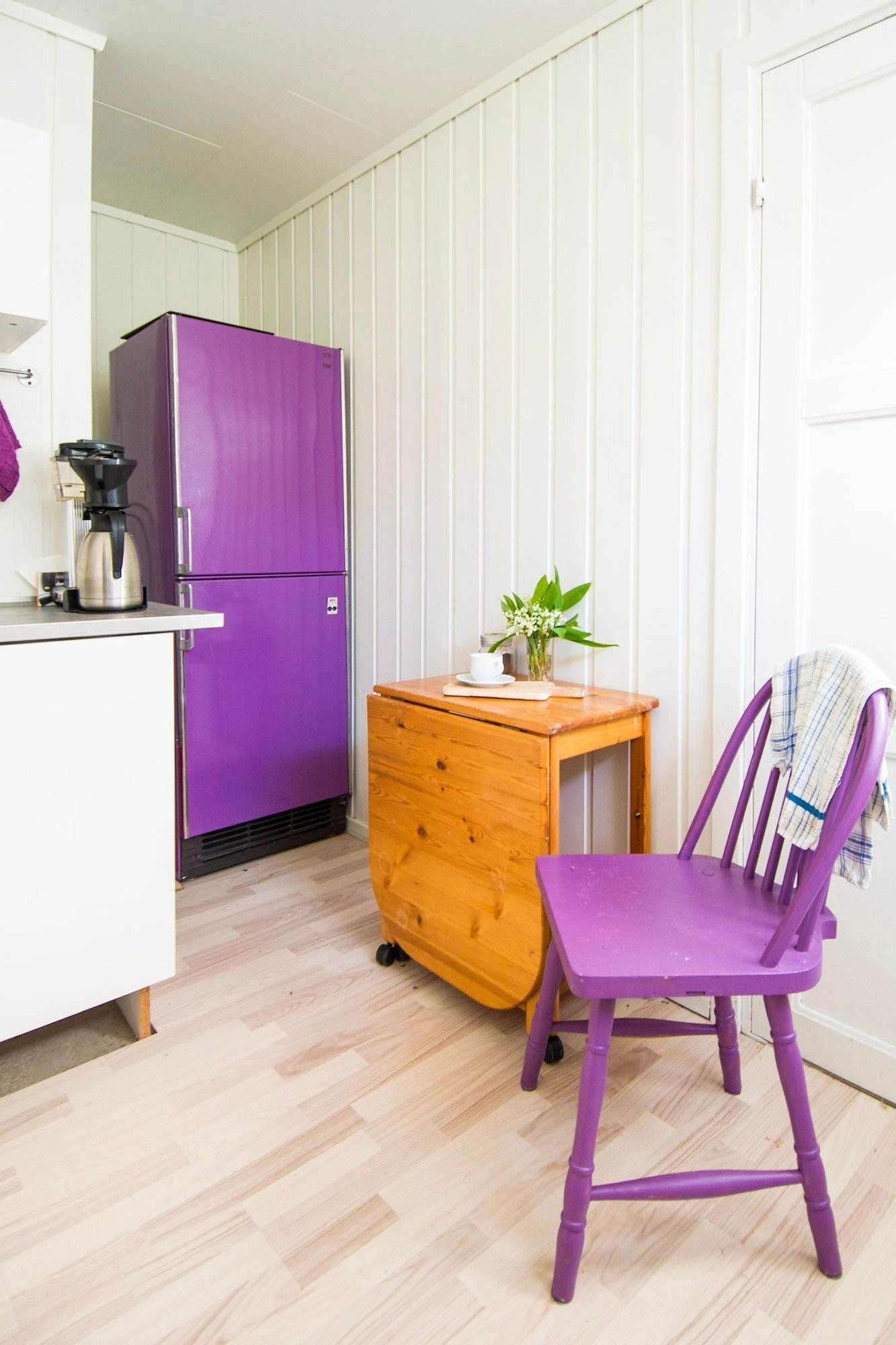 Hybel innredet i kjelleren. Galleribilde