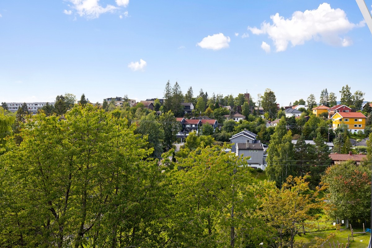 Utsyn fra balkongen mot vest Galleribilde