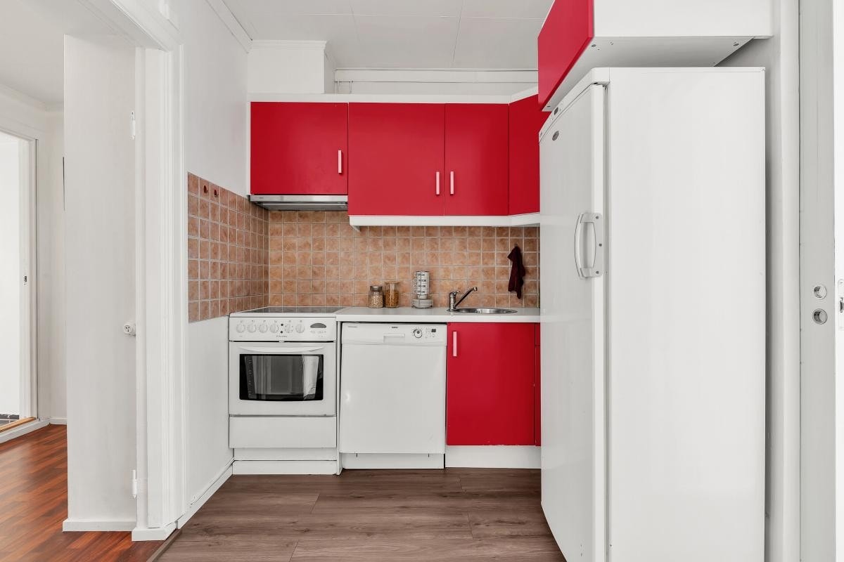 Kjøkken - medfølgende hvitevarer Galleribilde