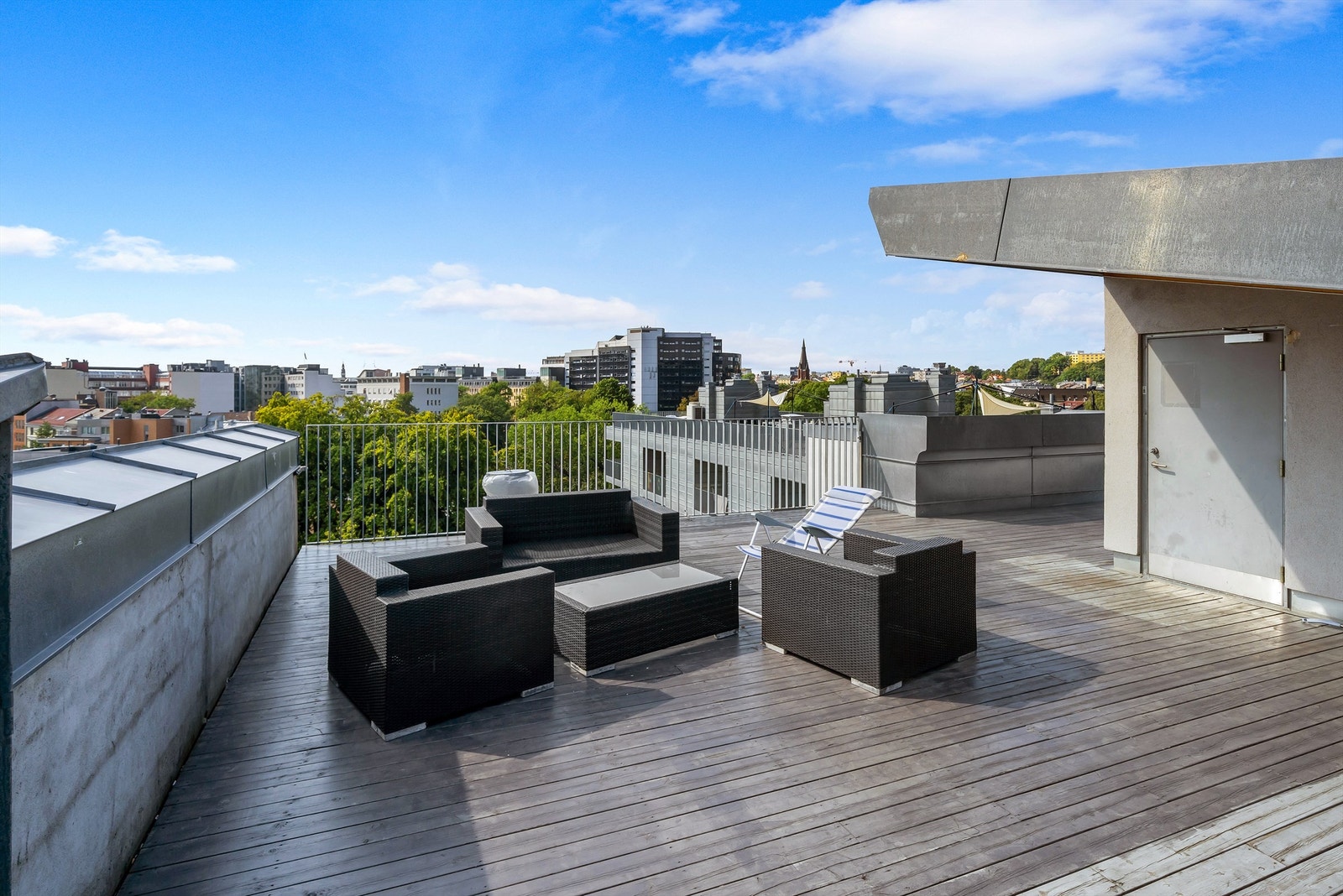 Felles takterrasse Galleribilde