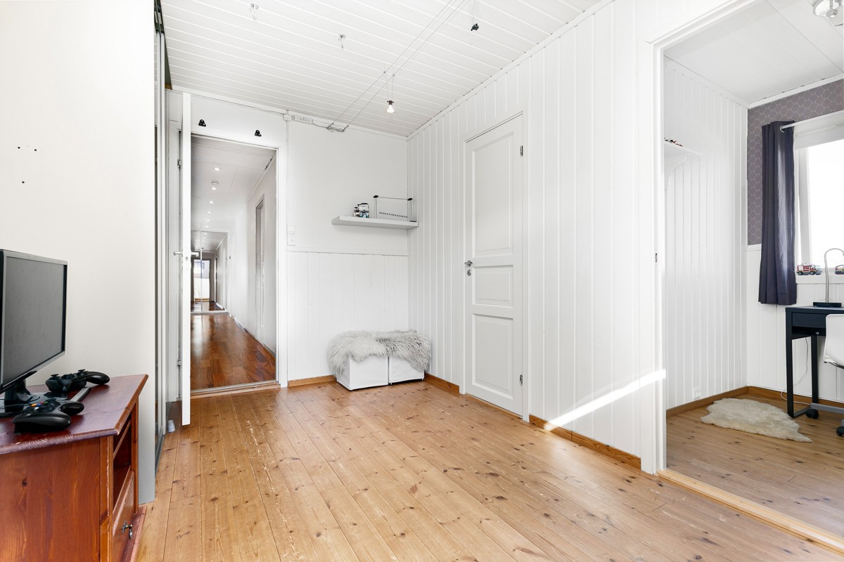 På lekerommet er det godt med plass å boltre seg på