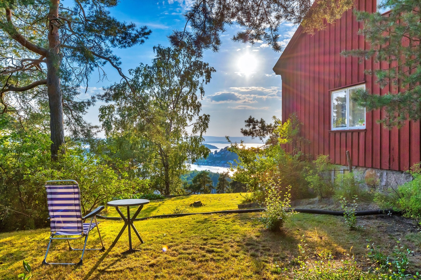 Hage fra sydsiden Galleribilde