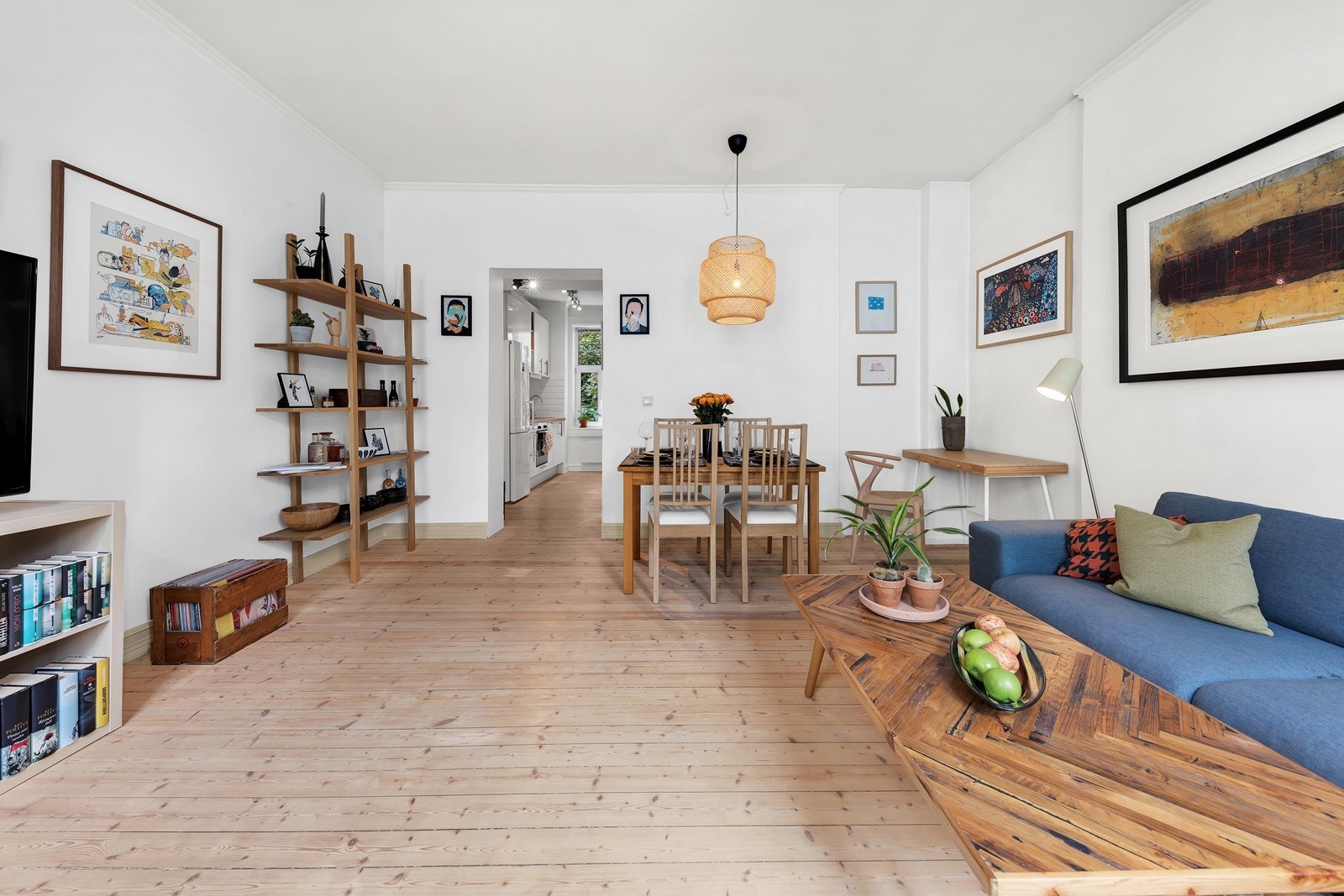 Her kan man ha gjester over på et hyggelig middagsselskap Galleribilde