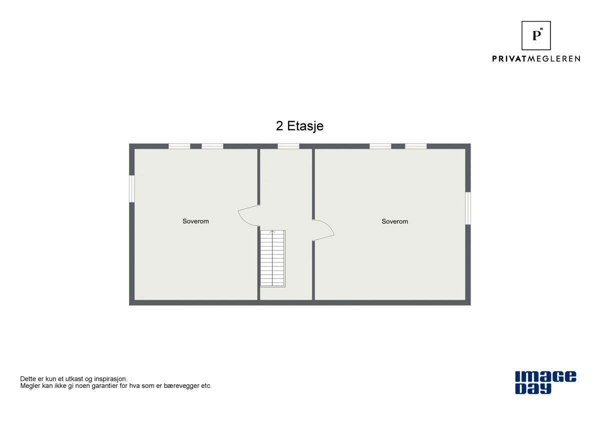 Plantegning 2.etg. Galleribilde