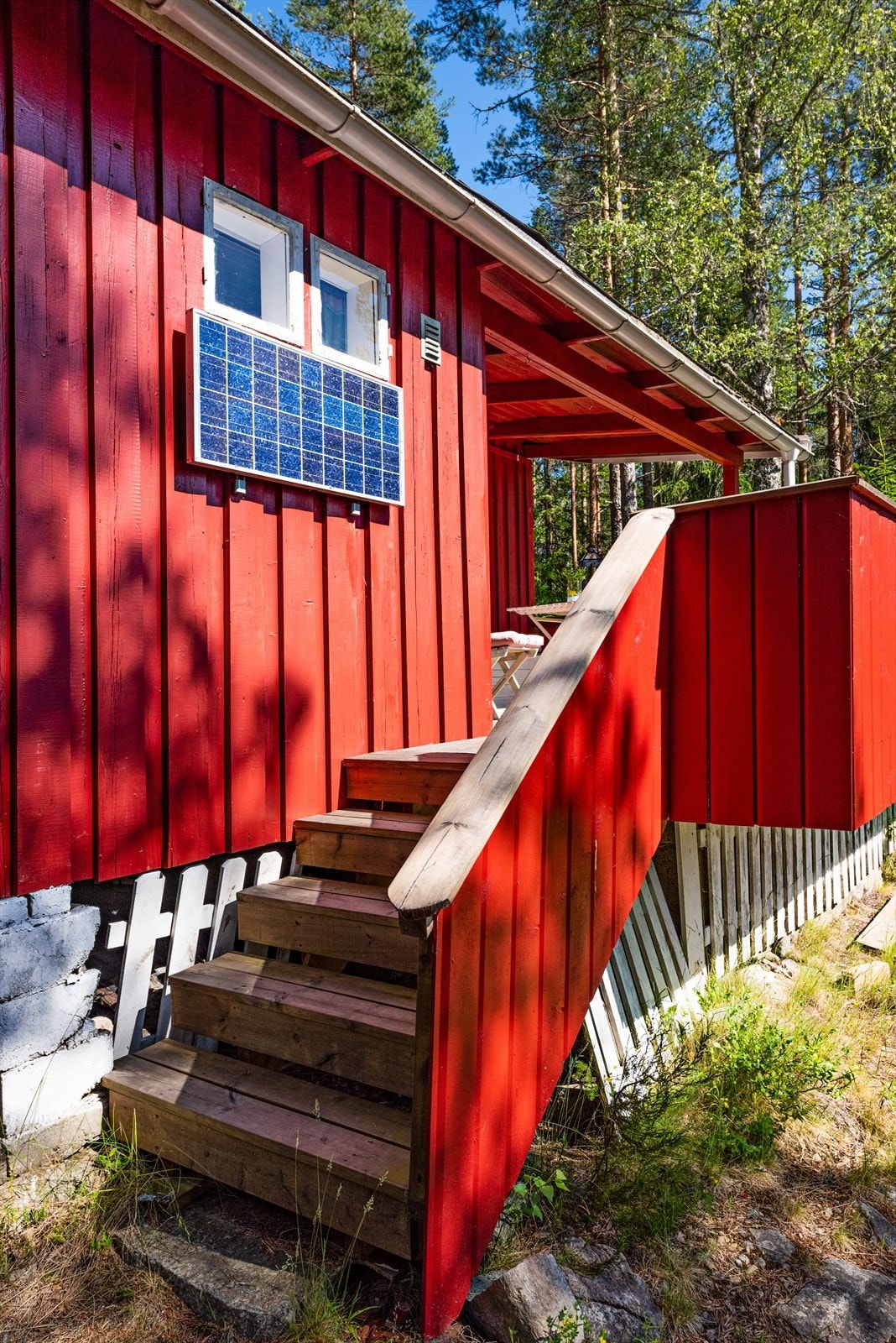 Trapp til terrasse Galleribilde