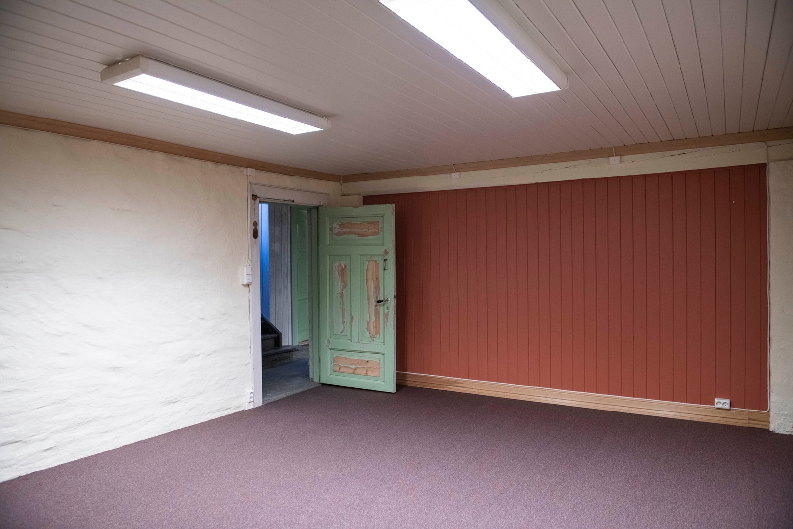 Møterom i kjeller. Galleribilde